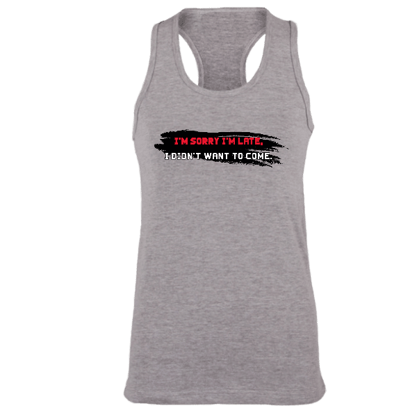 Grumpy Peet Women’s Racerback | No one asked you!
